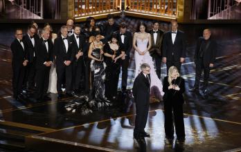 Paul Thomas Anderson y el elenco de One Battle After Another