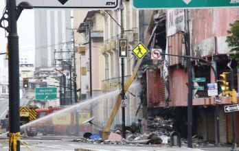 los agentes hallaron el dinero oculto en varias maletas