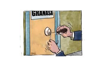 CARICATURA BONIL SOBRE INTERVENCION A GRANASA