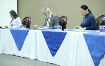 El Pleno del CNE se reunió para tratar la actualización del cronograma electoral.