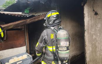 incendio en el sur de Quito