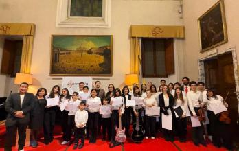 Representantes de la escuela de música