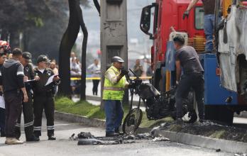siniestro de tránsito en Quito