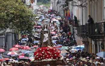 Procesión Quito Jesús del Gran Poder