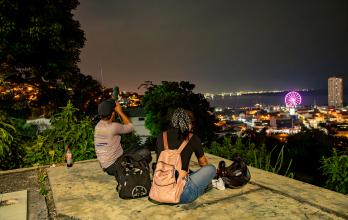 observación de estrellas en el cerro del Carmen