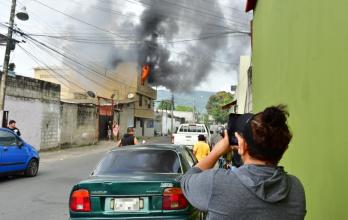 incendio en Mapasingue