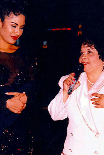 Yolanda y Selena en 1994.