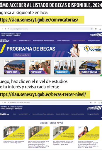 Pasos para acceder a las becas Globo Común 2024