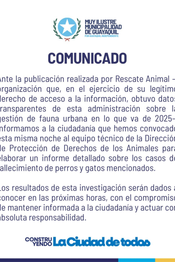 Comunicado
