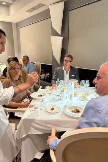 Logro gastronómico en Monza Italia.