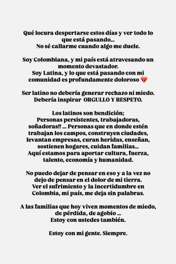 Declaración de Karol G