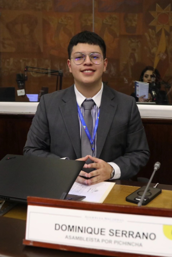 El asambleísta Dominique Serrano
