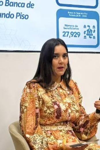 María Isabel Moncayo, gerente General de CFN