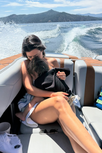 La polémica foto de Kourtney Kardashian y su hijo