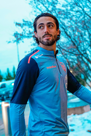 Leonardo Campana jugador de Ecuador que está en Canadá.