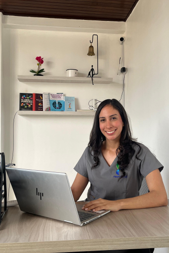 La nutricionista Andrea Tenorio.