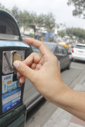 PARQUIMETROS Y FRANELEROS