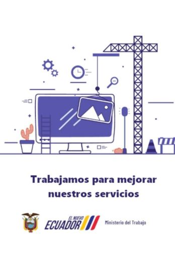 Así se ve la Página web antes del cambio de vocal de la Judicatura.