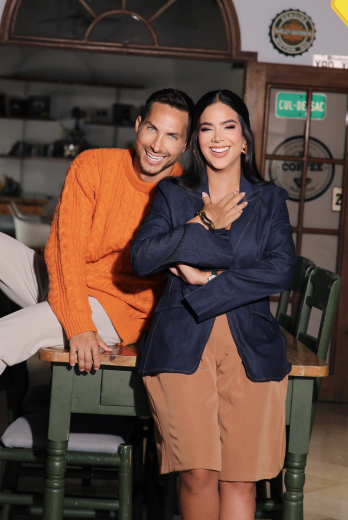 Eduardo Andrade.y Michela Pincay.