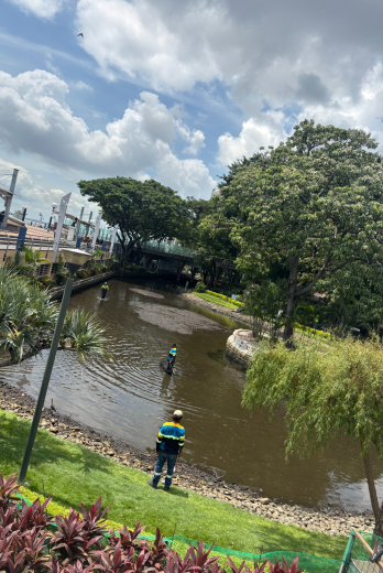 Malecón 2000 laguna