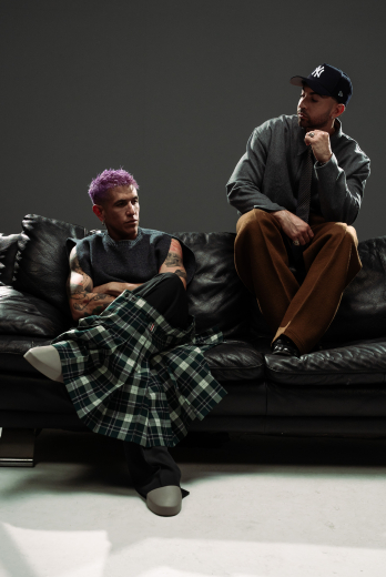 Lenny Tavarez y Justin Quiles para su álbum Superarte