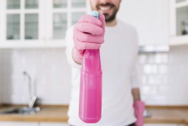 Poner vinagre en el exterior