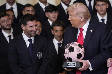 Donald Trump, Lionel Messi
