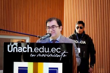 Jhoel Escudero, presidente de la Corte Constitucional del Ecuador