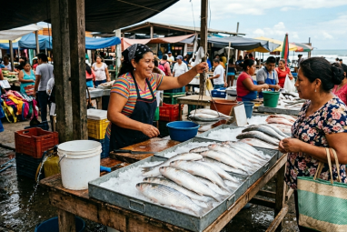 Imagen referencial. La lisa es un pescado popular en Ecuador, consumido en ceviches y preparaciones tradicionales