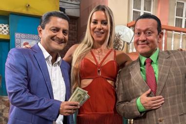 Martín Calle, Marcele Ruete y David Reinoso.