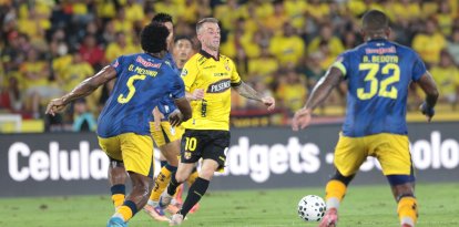 Damián Díaz, volante ofensivo de Barcelona SC.