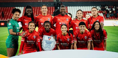 Liga de Quito Femenino perdió ante Cruzeiro.
