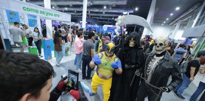 Personajes de diferentes franquicias del entretenimiento son homenajeados en la Comic Con.