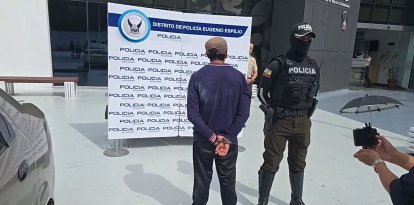 El sospechoso fue aprehendido en Oyambarillo luego de que la víctima compartiera su ubicación y alertara sobre el presunto secuestro.