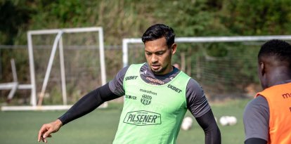 José Contreras arquero venezolano de Barcelona SC.