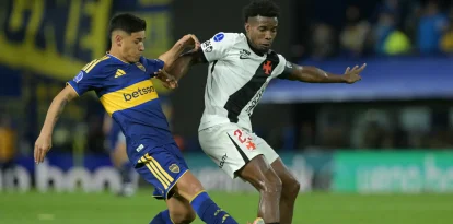 Boca Juniors perdió 1-0 ante Vasco da Gama en el juego de ida, en la Bombonera.