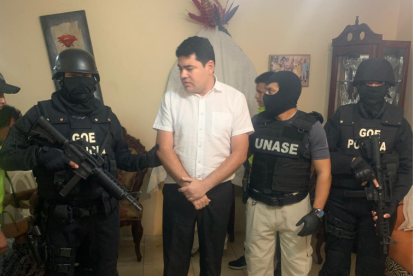 Imágenes de la detención de José Carlos Tuárez.