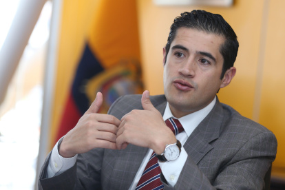 El ministro de Economía y Finanzas, Richard Martínez, mantiene el optimismo.