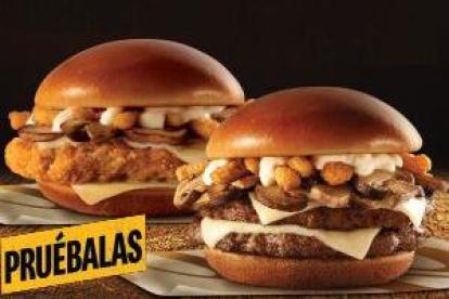 La nueva hamburguesa de McDonald"s.