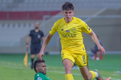 Gaibor se mandó dos golazos con su equipo, el Al-Wasl.