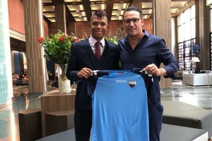 Billy Arce tiene 21 años y ya jugó en Independiente del Valle, Emelec y Barcelona. Antes pasó por Europa. Estará esta temporada en Liga de Quito con un contrato especial.