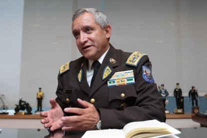 Seguridad. El nuevo comandante de la Policía, Patricio Carrillo.
