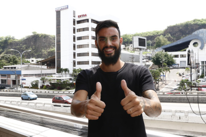 El delantero uruguayo, Gonzalo Mastriani, visitó las instalaciones de Diario Expreso y habló de varios asuntos.
