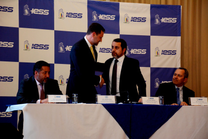 IESS. Paúl Granda, presidente del directorio del IESS.