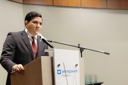 El nuevo director ejecutivo de la Asociación de Exportadores de Banano del Ecuador, José Antonio Hidalgo.