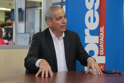 Francisco Andino, exministro de Salud en una entrevista con EXPRESO.