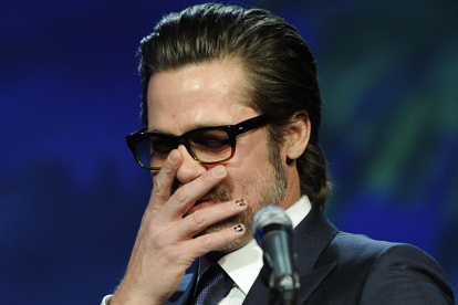 Brad Pitt es una de las celebridades masculinas que han optado por el diseño de uñas.