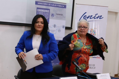 La ministra de Salud anunció, tras 14 días, que el ciudadano chino internado en Quito no padecía de coronavirus.