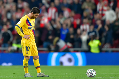 Lionel Messi tiene una cláusula especial para abandonar el Barcelona español al finalizar la temporada.