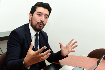 Diego Tipán es subsecretario de Seguridad del Ministerio de Gobierno.